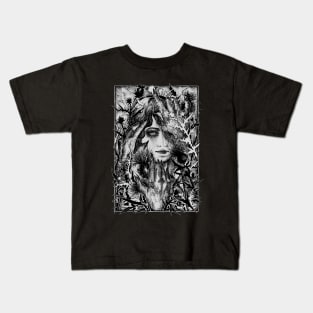 Thistle Witch Kids T-Shirt